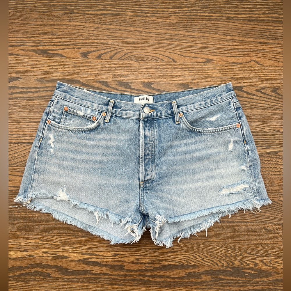 AGOLDE Parker cut off shorts Swapmeet 33